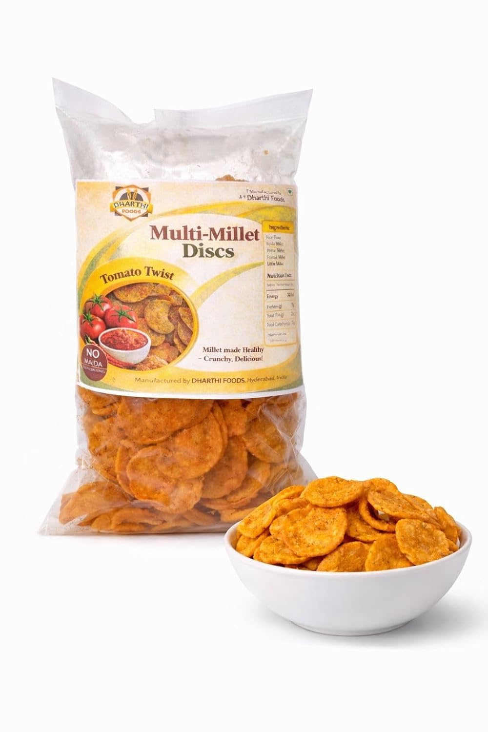Multi-Millet Discs — Tomato Masala thumbnail 2