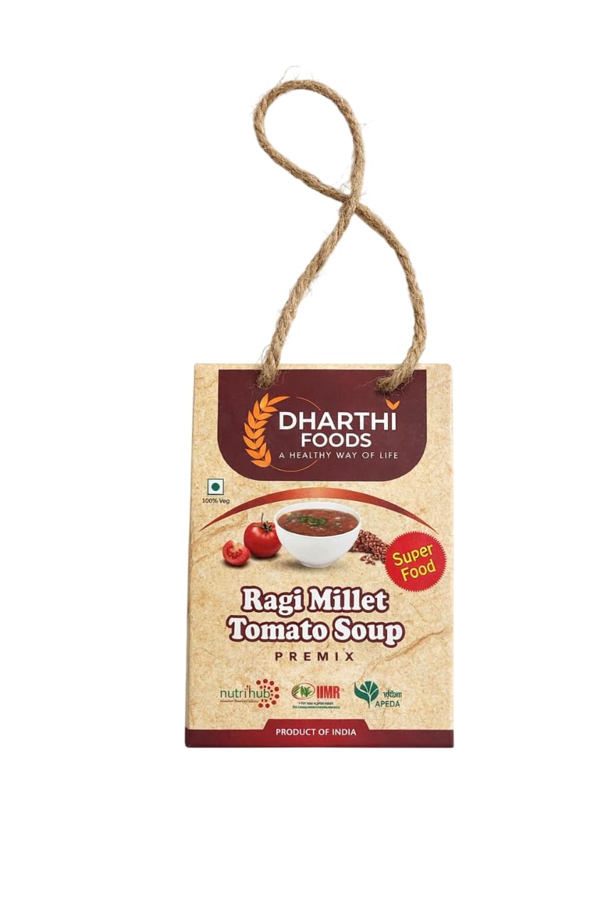 Ragi Millet Tomato Soup Premix — Dharthi Foods